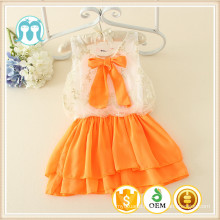 quality insurance flower girl dresses with bow wholesale summer child kid 12 year old baby girl summer dress